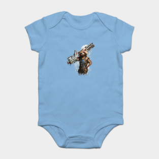 Rocket Raccoon Baby Bodysuit - Rocket Racoon - Guardians of the Galaxy by purplegirl98